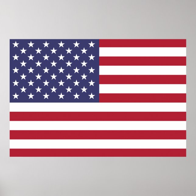 Póster Drapeau États-Unis (Frente)