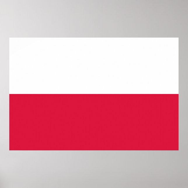 Póster Drapeau Pologne (Frente)