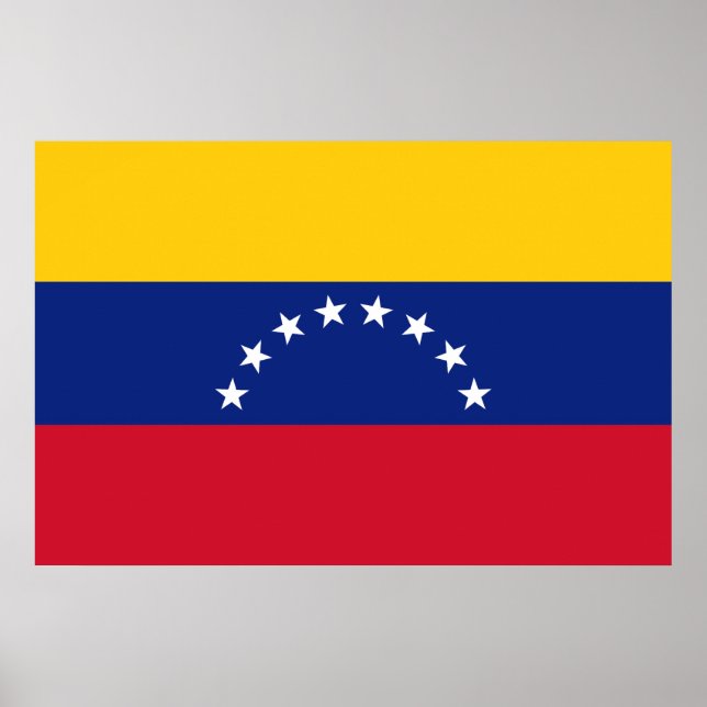 Póster Drapeau Venezuela (Frente)