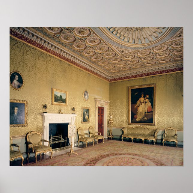 Póster Drawing-room by Adam, c.1770-80 (Frente)