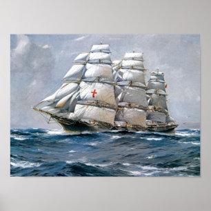 Póster Dreadnought Sailing Clipper