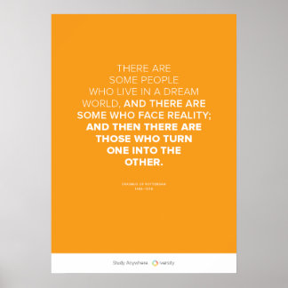 Póster Dream and Reality