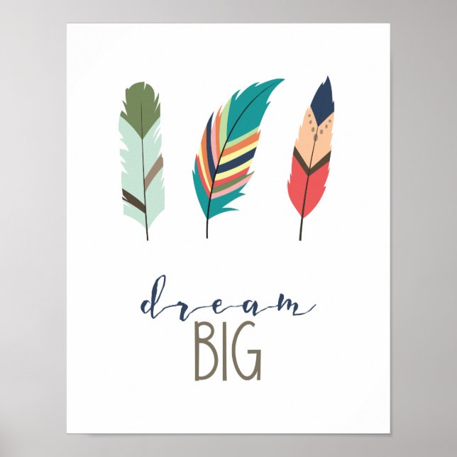 Póster Dream Big (Frente)