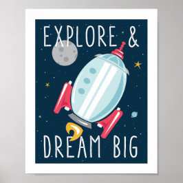 Póster Dream Big