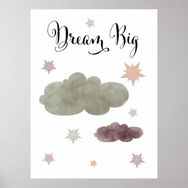 Póster Dream Big Poster (Frente)