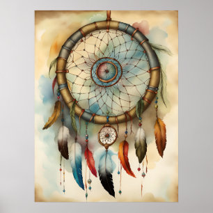 Póster Dream Catcher Art