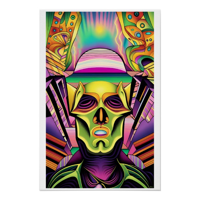 Póster Dream Faced (Anverso)