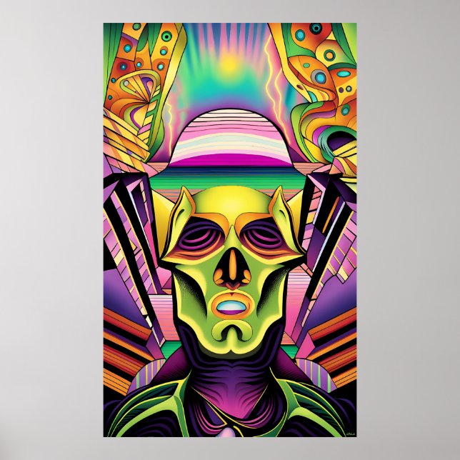 Póster Dream Faced (Frente)