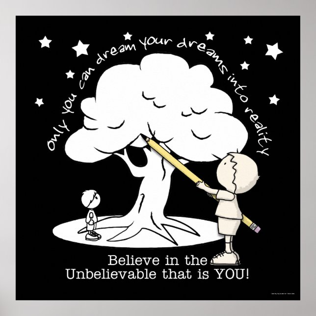 Póster Dream In Reality-Little Boy, Big Dreams Logo (Frente)