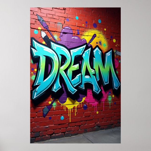 Póster DREAM in Wildstyle: Graffiti Awakening (Frente)