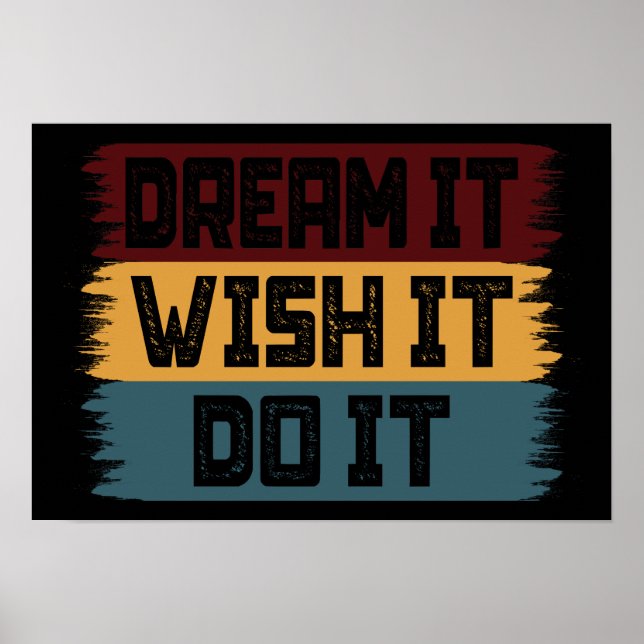 Póster Dream It Wish It Do (Frente)