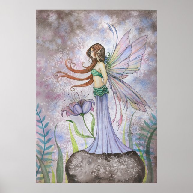Póster Dream Lily Fairy Art Poster (Frente)