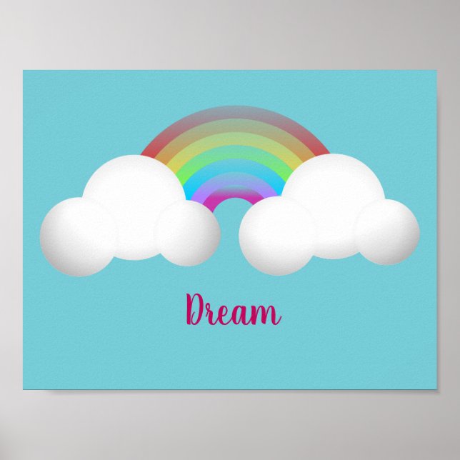 Póster Dream Rainbow poster (Frente)