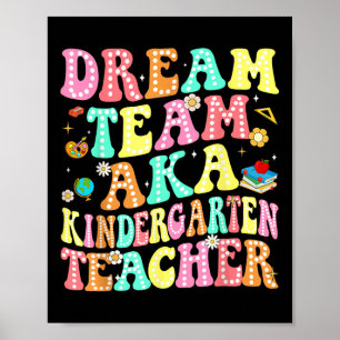 Póster Dream Team Aka: Profesor De Jardín De Niños De Vue