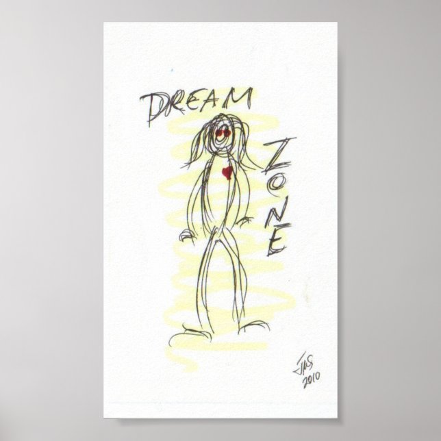 Póster Dream Zone - Cover Art (Frente)