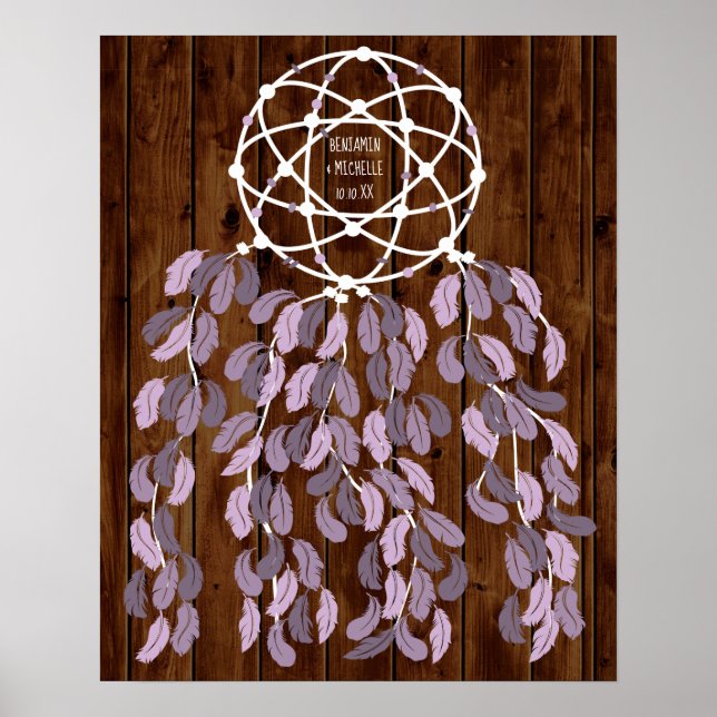 Póster Dreamcatcher -100 Signature Guest Book Alternative (Frente)