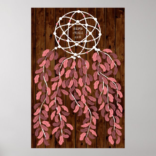 Póster Dreamcatcher -150 Signature Guest Book Alternative (Frente)