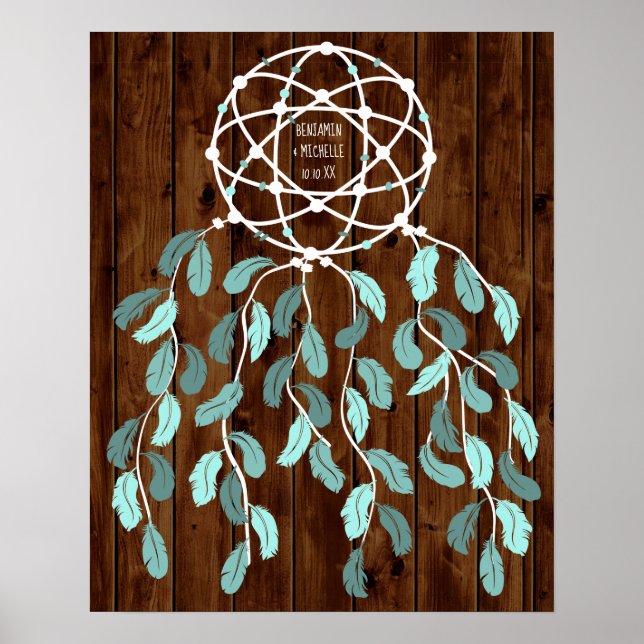 Póster Dreamcatcher -50 Signature Guest Book Alternative (Frente)
