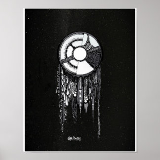 Póster Dreamcatcher - Fondo Starry