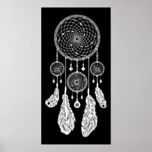 Póster Dreamcatcher - Poster (negro)