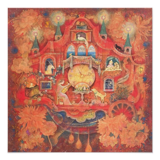 Póster Dreaming Clock: The Automaton of Memories (Anverso)