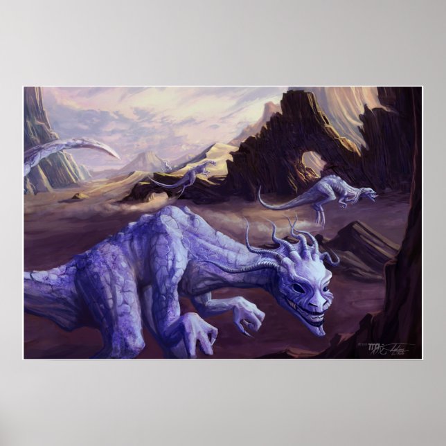 Póster Dreamlands de Lovecraft: Ghasts (Frente)