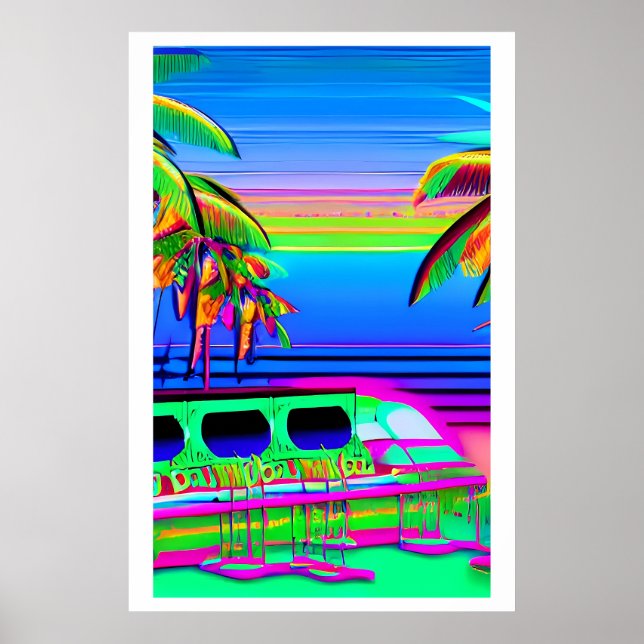Póster Dreams Beached - Ken Gage Art (Frente)