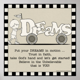 Póster Dreams in Motion