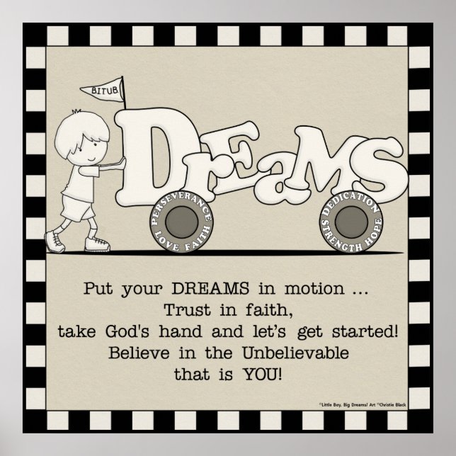 Póster Dreams in Motion (Frente)