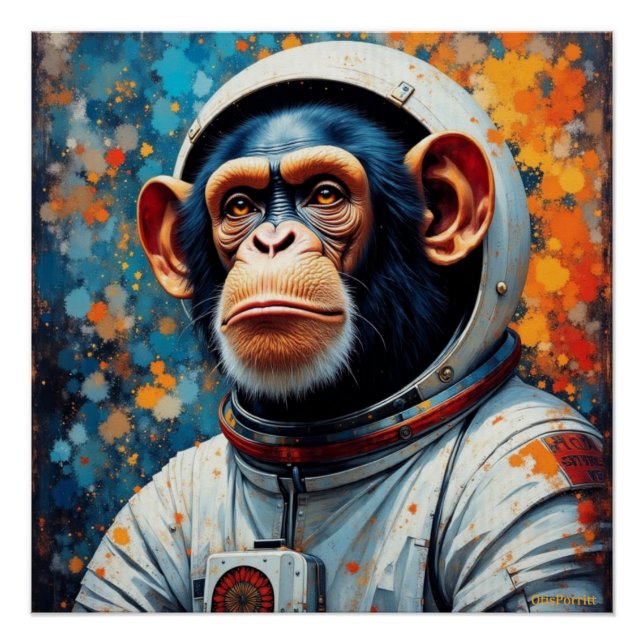 PÓSTER DREAMS OF SPACE (Anverso)