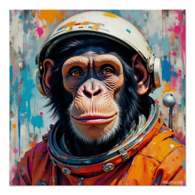 PÓSTER DREAMS OF SPACE 3 (Anverso)