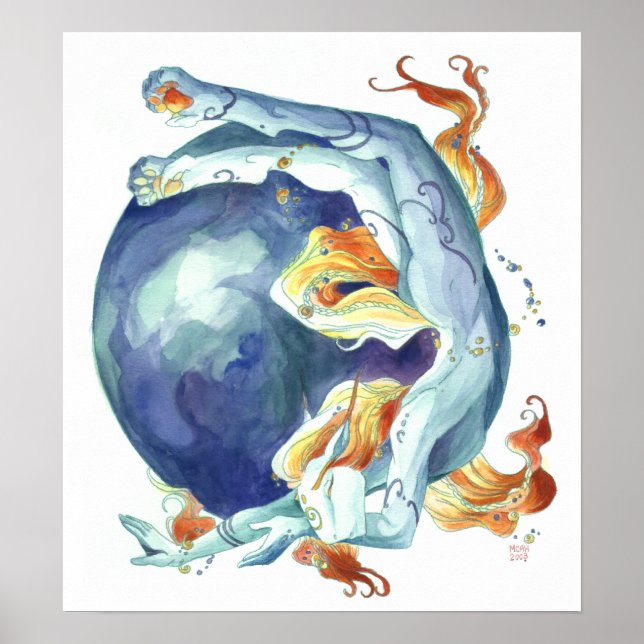 Póster Dreamswimer (Frente)