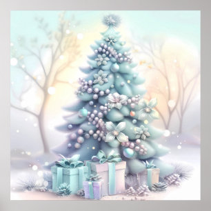 Póster Dreamy Christmas Tree Poster