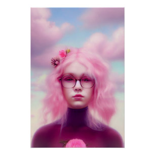 Póster Dreamy Pink