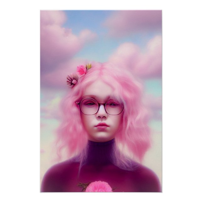 Póster Dreamy Pink (Anverso)