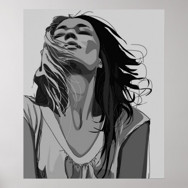 Póster Dreamy Woman Poster (Frente)