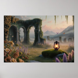 Póster Dreamy Woodland Poster