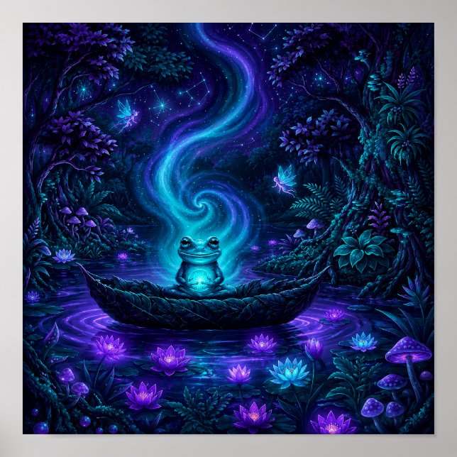 Póster DreamyForestFrog (Frente)