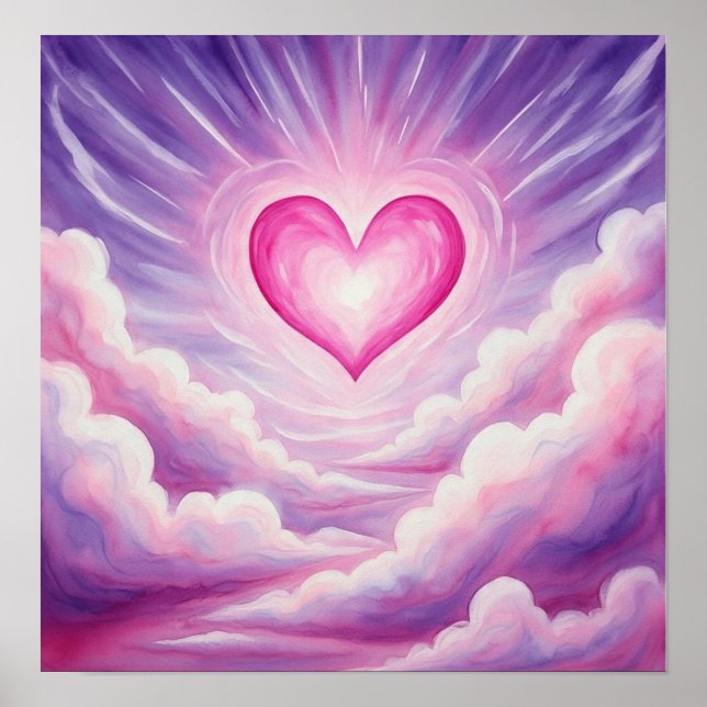 Póster DreamyGlowHeart (Frente)