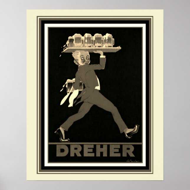 Póster Dreher Beer Poster 16 x 20 (Frente)