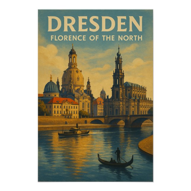 Póster DRESDEN — Florencia del Norte (Anverso)