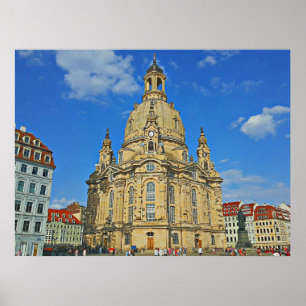 Póster Dresden Frauenkirche