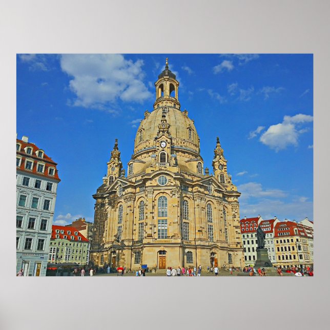 Póster Dresden Frauenkirche (Frente)