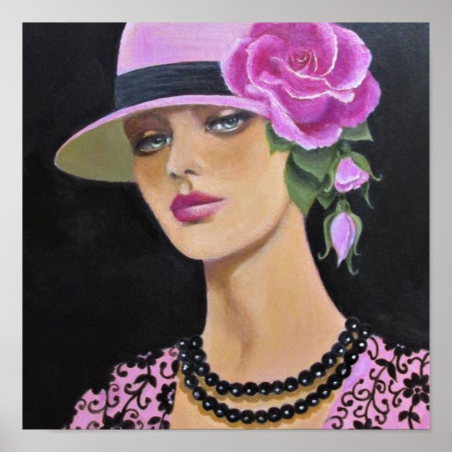 Póster Dressed in pink (Frente)