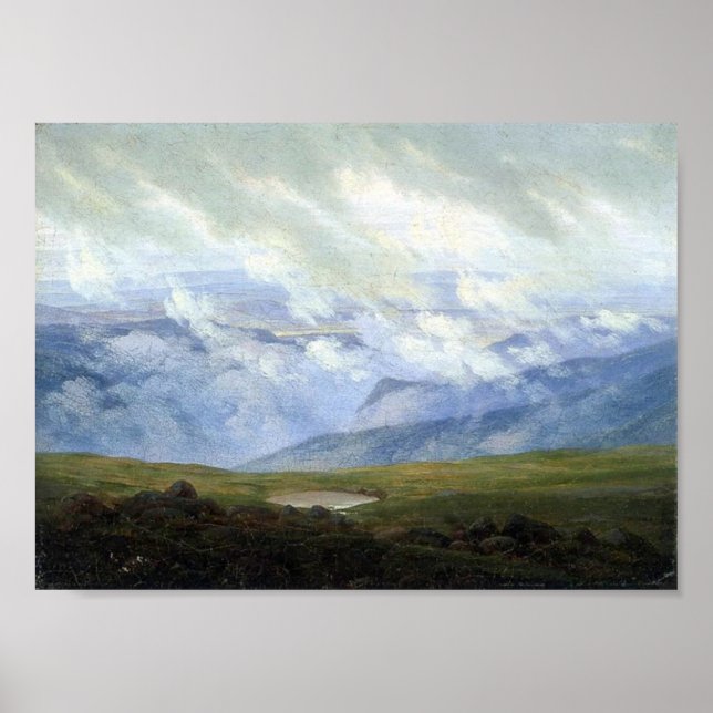 Póster Drifting Clouds (Frente)