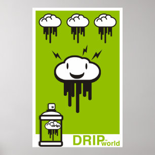 Póster Drin World Green