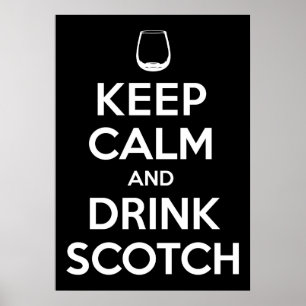 Póster Drink Scotch