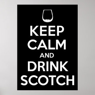 Póster Drink Scotch