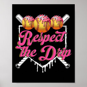 Póster Drip Suave Para Niños Helado Juventud Respeta El D