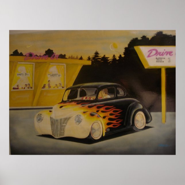 Póster Drive In (Frente)
